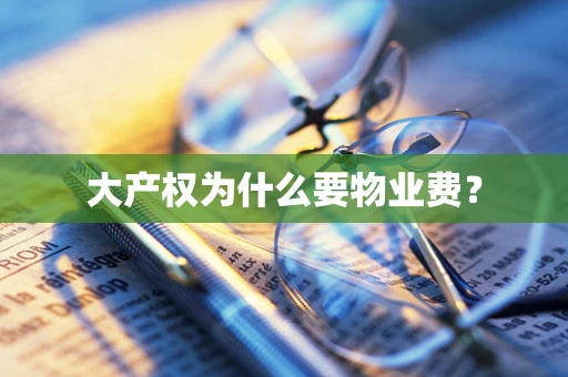 大产权为什么要物业费？