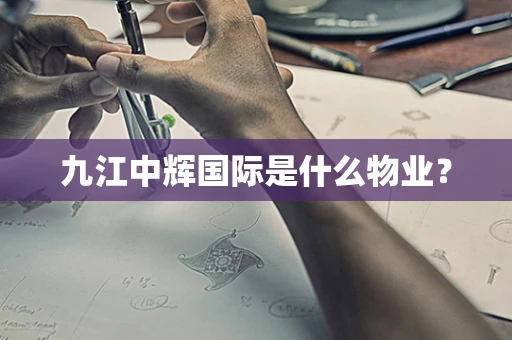 九江中辉国际是什么物业？
