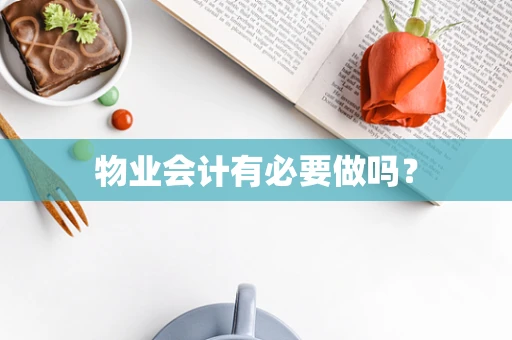物业会计有必要做吗？