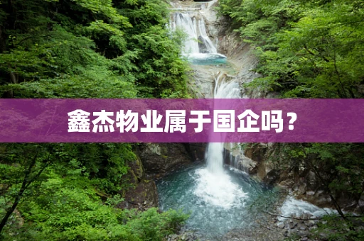 鑫杰物业属于国企吗？