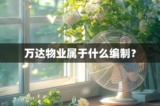 万达物业属于什么编制？