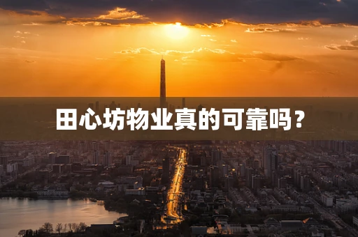 田心坊物业真的可靠吗？