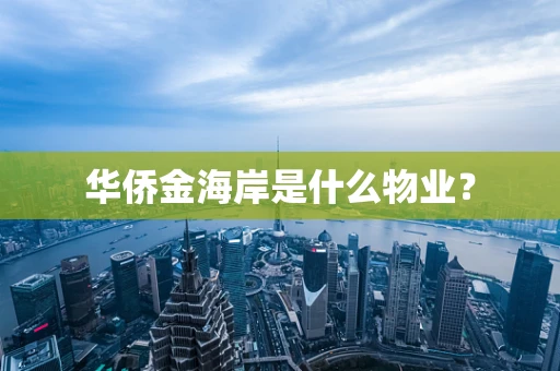 华侨金海岸是什么物业？