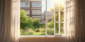 可以请物业开窗通风吗？