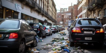 物业垃圾堵车位会收费吗？