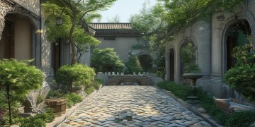 东昌庭院适合开展物业工作吗？