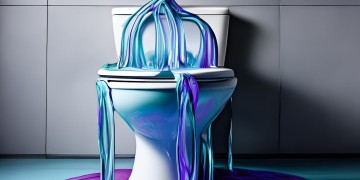 马桶堵塞应该物业解决吗?