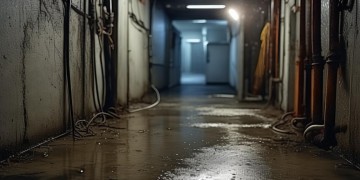 小区地下室漏水该找物业吗？