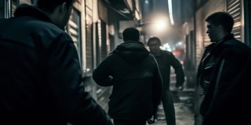 打架拿刀刺杀物业，这算违法吗？