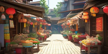 小区摆摊物业会收费吗?