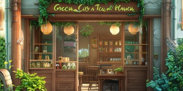 绿城物业的茶饮店叫什么名字呢？