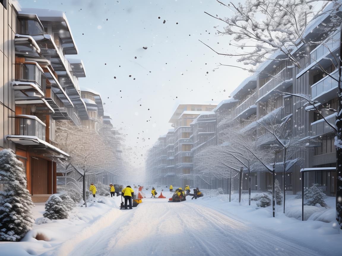 济南小区积雪物业会清理吗？